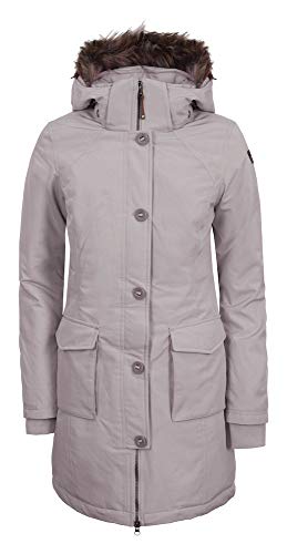 ICEPEAK Damen EP Arcadia Parka, kitt, 40 von ICEPEAK