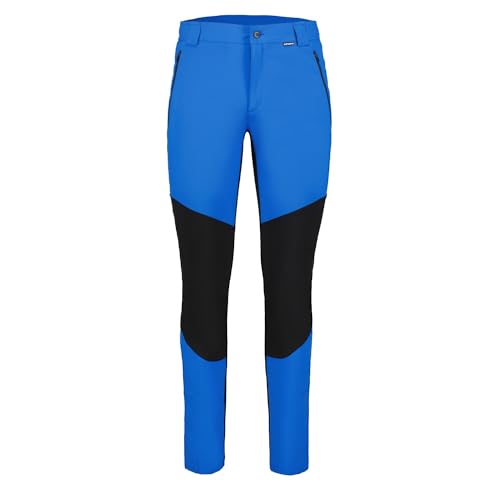 ICEPEAK Dorr Hybrid-Outdoorhose | Softshellhose für Herren wasserabweisend und elastisch, Farbe:Blau, Größe:56 von ICEPEAK