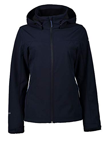 ICEPEAK Softshell-jacke für damen BRENHAM, dunkel blau, 44 von ICEPEAK