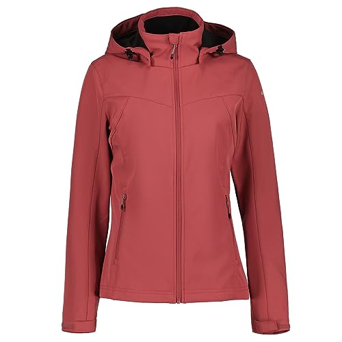 ICEPEAK Softshelljacke Brenham für Damen mit Kapuze, Farbe:Koralle, Größe:36 ICEPEAK Softshelljacke Brenham für Damen mit Kapuze, Farbe:Koralle, Größe:36 von ICEPEAK