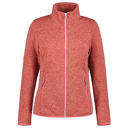 ICEPEAK Strickfleecejacke für Damen Anahola ohne Kapuze, Farbe:Rot, Größe:M ICEPEAK Strickfleecejacke für Damen Anahola ohne Kapuze, Farbe:Rot, Größe:M von ICEPEAK