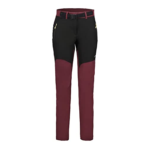 ICEPEAK Wanderhose Bainville für Damen Wasserabweisend und 4-Wege-Stretch Material, Farbe:Weinrot, Größe:48 von ICEPEAK