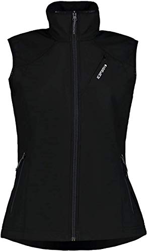 ICEPEAK Weste für damen BRUSH, schwarz, 46 von ICEPEAK