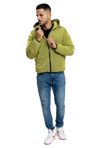 ICEPORT IPMJ11561-1809 BLAKE MAN REVERSIBLE PADDED JACKET Jacket Herren SULPHUR SPRING Größe XXL von ICEPORT