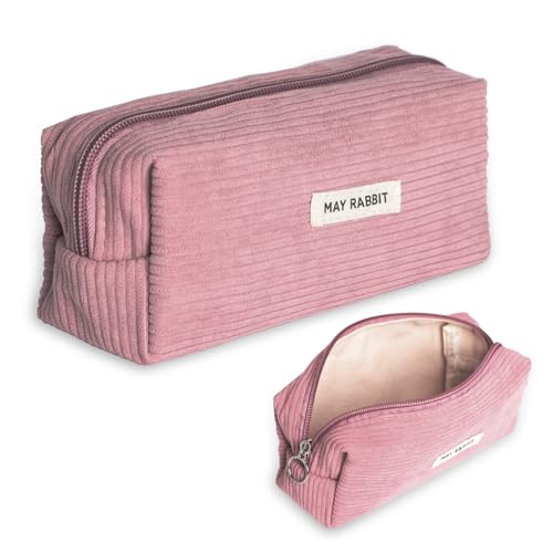 ICKEYOU Mäppchen Cord-Stoff Mädchen Teenager Stiftetasche Stiftemappe Pencil Case Federtasche Schreibwaren Organizer Tasche Große Speicherkapazität Federmäppchen für Schule Büro ICKEYOU Mäppchen Cord-Stoff Mädchen Teenager Stiftetasche Stiftemappe Pencil Case Federtasche Schreibwaren Organizer Tasche Große Speicherkapazität Federmäppchen für Schule Büro von ICKEYOU