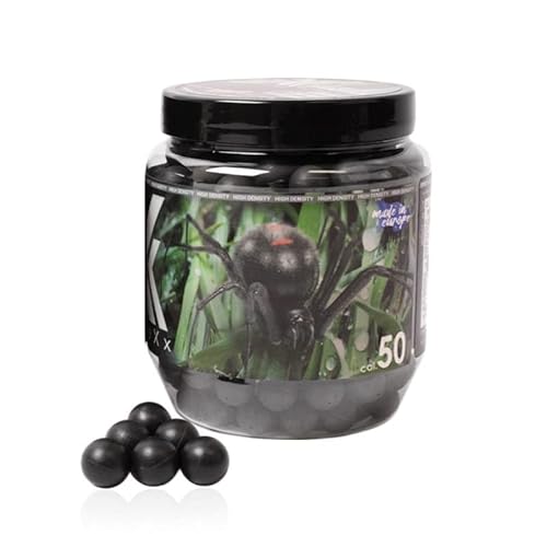 IDP 200 STK Cal 50 Black Widow Rubberballs Xtreme Hartgummikugeln Cal.50 IDP 200 STK Cal 50 Black Widow Rubberballs Xtreme Hartgummikugeln Cal.50 von IDP