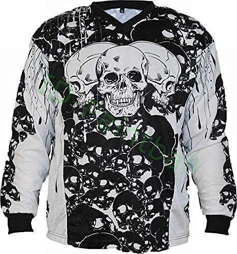 IDP Jersey The Skulls Schwarz Paintball Trikot Grösse L IDP Jersey The Skulls Schwarz Paintball Trikot Grösse L von IDP