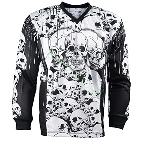 IDP Jersey The Skulls Weiss Paintball Trikot Grösse M IDP Jersey The Skulls Weiss Paintball Trikot Grösse M von IDP