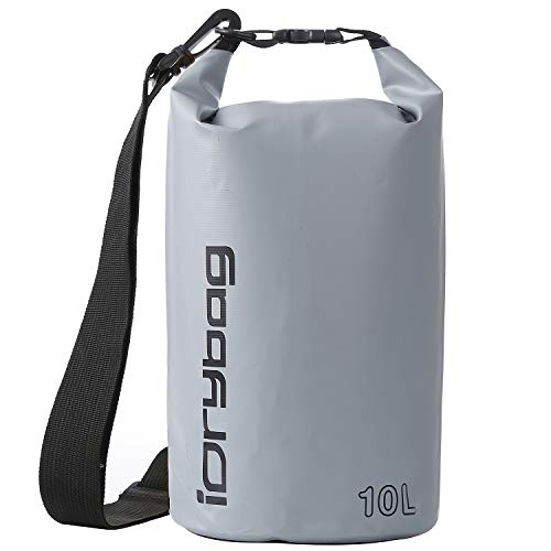 IDRYBAG Dry Bag Waterproof Floating, PVC Waterproof Bag Roll Top, 10L Dry Bag Kayak Storage for Kayaking, Boating, Rafting, Swimming, Hiking, Camping, Travel, Beach IDRYBAG Dry Bag Waterproof Floating, PVC Waterproof Bag Roll Top, 10L Dry Bag Kayak Storage for Kayaking, Boating, Rafting, Swimming, Hiking, Camping, Travel, Beach von IDRYBAG