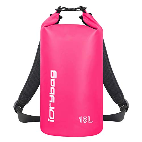 IDRYBAG Trockentaschen für Kajakfahren, wasserdicht, 2L/5L/10L/15L/20L, Kleiner, wasserdichter, schwimmender Trockensack, wasserdichter Trockensack für Paddelboard-Reisen IDRYBAG Trockentaschen für Kajakfahren, wasserdicht, 2L/5L/10L/15L/20L, Kleiner, wasserdichter, schwimmender Trockensack, wasserdichter Trockensack für Paddelboard-Reisen von IDRYBAG