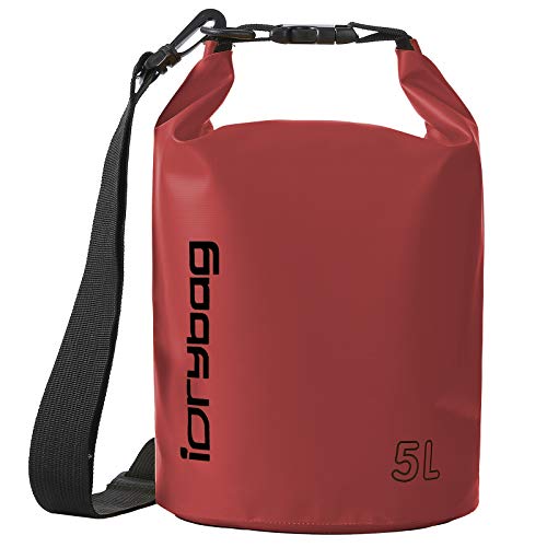 IDRYBAG Trockentaschen für Kajakfahren, wasserdicht, 2L/5L/10L/15L/20L, Kleiner, wasserdichter, schwimmender Trockensack, wasserdichter Trockensack für Paddelboard-Reisen IDRYBAG Trockentaschen für Kajakfahren, wasserdicht, 2L/5L/10L/15L/20L, Kleiner, wasserdichter, schwimmender Trockensack, wasserdichter Trockensack für Paddelboard-Reisen von IDRYBAG