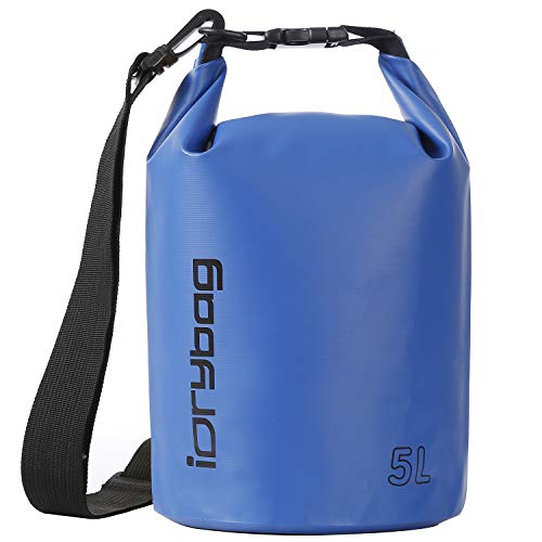 IDRYBAG Trockentaschen für Kajakfahren, wasserdicht, 2L/5L/10L/15L/20L, Kleiner, wasserdichter, schwimmender Trockensack, wasserdichter Trockensack für Paddelboard-Reisen IDRYBAG Trockentaschen für Kajakfahren, wasserdicht, 2L/5L/10L/15L/20L, Kleiner, wasserdichter, schwimmender Trockensack, wasserdichter Trockensack für Paddelboard-Reisen von IDRYBAG