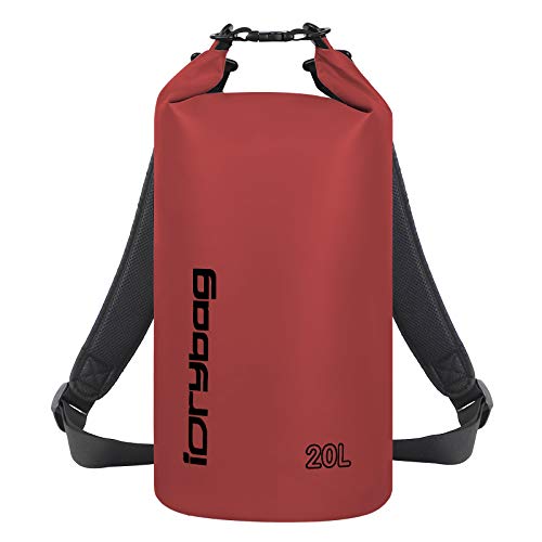 IDRYBAG Trockentaschen für Kajakfahren, wasserdicht, 2L/5L/10L/15L/20L, Kleiner, wasserdichter, schwimmender Trockensack, wasserdichter Trockensack für Paddelboard-Reisen IDRYBAG Trockentaschen für Kajakfahren, wasserdicht, 2L/5L/10L/15L/20L, Kleiner, wasserdichter, schwimmender Trockensack, wasserdichter Trockensack für Paddelboard-Reisen von IDRYBAG