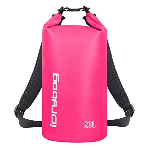 IDRYBAG Trockentaschen für Kajakfahren, wasserdicht, 2L/5L/10L/15L/20L, Kleiner, wasserdichter, schwimmender Trockensack, wasserdichter Trockensack für Paddelboard-Reisen IDRYBAG Trockentaschen für Kajakfahren, wasserdicht, 2L/5L/10L/15L/20L, Kleiner, wasserdichter, schwimmender Trockensack, wasserdichter Trockensack für Paddelboard-Reisen von IDRYBAG