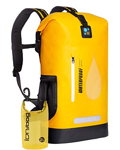 IDRYBAG 30L wasserdichter PVC-Rucksack, schwimmender Rucksack für Herren, Trockentasche für Kajakfahren, Kanufahren, Bootfahren, Camping, Wandern IDRYBAG 30L wasserdichter PVC-Rucksack, schwimmender Rucksack für Herren, Trockentasche für Kajakfahren, Kanufahren, Bootfahren, Camping, Wandern von IDRYBAG