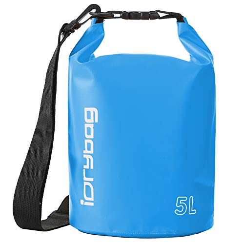 IDRYBAG Trockentaschen für Kajakfahren, wasserdicht, 2L/5L/10L/15L/20L, Kleiner, wasserdichter, schwimmender Trockensack, wasserdichter Trockensack für Paddelboard-Reisen IDRYBAG Trockentaschen für Kajakfahren, wasserdicht, 2L/5L/10L/15L/20L, Kleiner, wasserdichter, schwimmender Trockensack, wasserdichter Trockensack für Paddelboard-Reisen von IDRYBAG