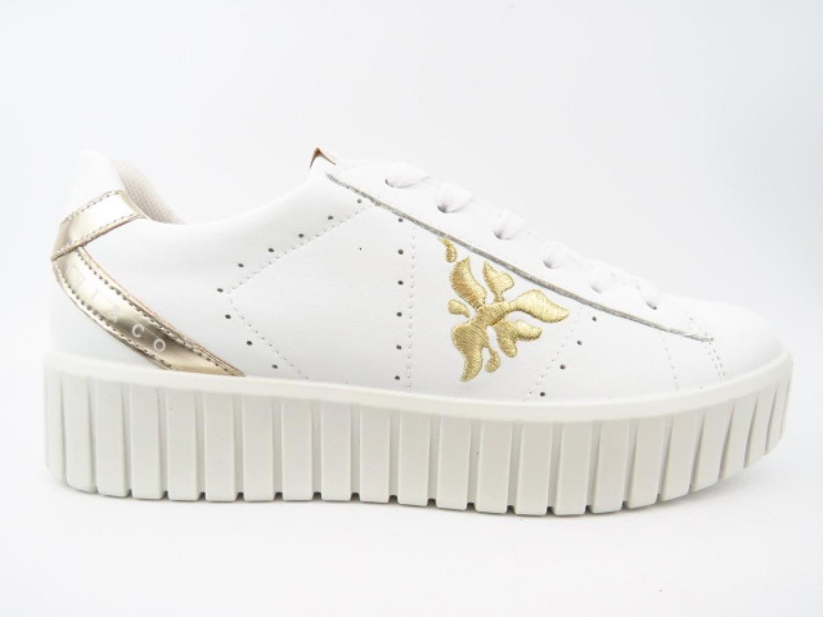 IGI & CO Donna Ares Green bianco Sneaker IGI & CO Donna Ares Green bianco Sneaker von IGI & CO
