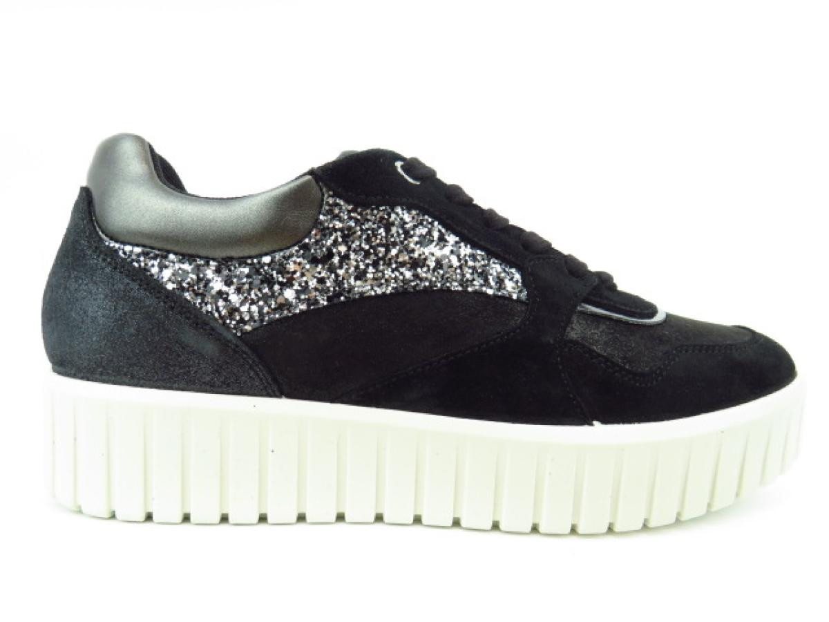 IGI & CO Donna Ares Green nero Sneaker IGI & CO Donna Ares Green nero Sneaker von IGI & CO