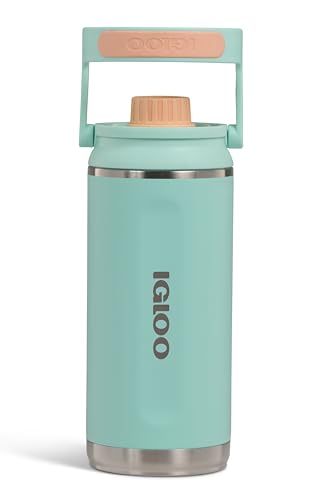 IGLOO Thermoflasche Chug 36 - isolierte Wasserflasche, Trinkflasche, Edelstahl-Flasche, Grün, 1 Liter, hält bis zu 48 Stunden kalt IGLOO Thermoflasche Chug 36 - isolierte Wasserflasche, Trinkflasche, Edelstahl-Flasche, Grün, 1 Liter, hält bis zu 48 Stunden kalt von IGLOO
