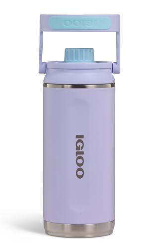 IGLOO Thermoflasche Chug 36 - isolierte Wasserflasche, Trinkflasche, Edelstahl-Flasche, Lila, 1 Liter, hält bis zu 48 Stunden kalt IGLOO Thermoflasche Chug 36 - isolierte Wasserflasche, Trinkflasche, Edelstahl-Flasche, Lila, 1 Liter, hält bis zu 48 Stunden kalt von IGLOO