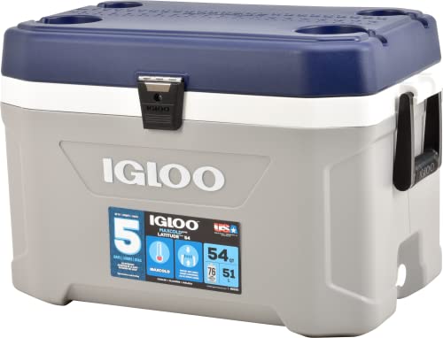 Igloo Maxcold 54 Kühlbox, 51 Liter, Grau von IGLOO