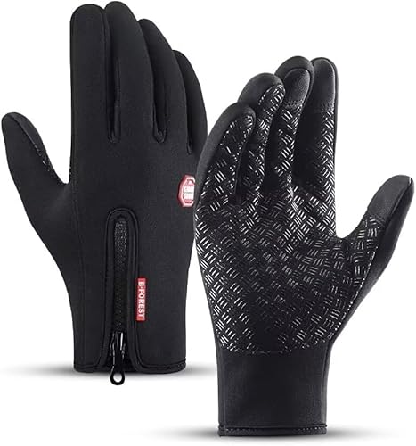 ILESTDG FROSTFIT Thermo Handschuhe perfekt für jedes Abenteuer Thermohandschuhe (Schwarz,M) von ILESTDG