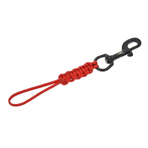 ILZAPT BCD Seil Lanyard Outdoor Klettern Anti-Lost Seil Tauchen Edelstahl Ended Bolts Schnalle Metall Clip Haken von ILZAPT