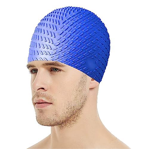 ILamourCar Badekappe, Unisex Badekappe Mädchen Jungen Silikon, Bademütze für Erwachsene Kinder, Badehaube, Schwimmhaube, Schwimmkappe ILamourCar Badekappe, Unisex Badekappe Mädchen Jungen Silikon, Bademütze für Erwachsene Kinder, Badehaube, Schwimmhaube, Schwimmkappe von ILamourCar