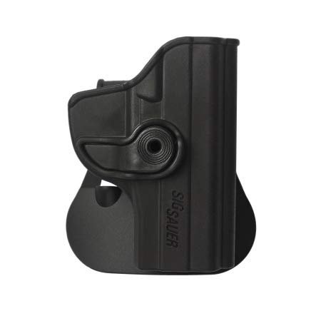 Sig Sauer P239 .40 Polymer Retention Roto Pistolenholster schwarz und ein echtes IGWS-Ohrenstöpsel-Set. von IMIIsrael