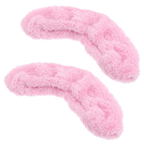 IMIKEYA 1 Paar Schlittschuh-Überzüge, weicher Plüsch, Schlittschuhschoner für Hockeyschlittschuhe, Eiskunstlauf, Schlittschuhe, Größe XL, 26 x 6,5 cm, Rosa IMIKEYA 1 Paar Schlittschuh-Überzüge, weicher Plüsch, Schlittschuhschoner für Hockeyschlittschuhe, Eiskunstlauf, Schlittschuhe, Größe XL, 26 x 6,5 cm, Rosa von IMIKEYA