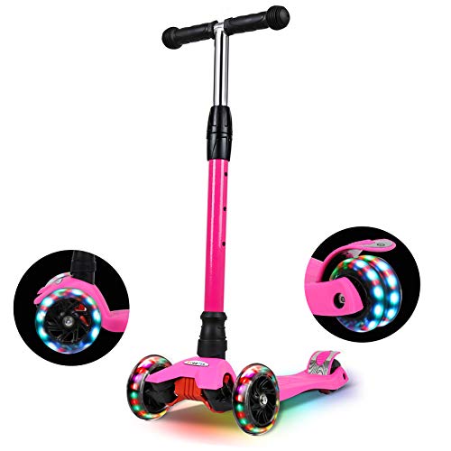 IMMEK Roller Kinder, PU Radstehende Scooter Roller mit LED-Lichtern, Scooter Kinder können auf DREI Verschiedene Höhen Werden.3-12 Jahre IMMEK Roller Kinder, PU Radstehende Scooter Roller mit LED-Lichtern, Scooter Kinder können auf DREI Verschiedene Höhen Werden.3-12 Jahre von IMMEK