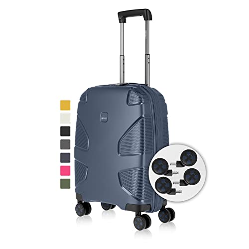 IMPACKT IP1 4-Rad Hartschalenkoffer aus recyceltem Material mit 6 Jahren Garantie; nachhaltiger Reisekoffer mit austauschbaren klick-Rollen; 67 cm, 3,5 kg, 73 Liter IMPACKT IP1 4-Rad Hartschalenkoffer aus recyceltem Material mit 6 Jahren Garantie; nachhaltiger Reisekoffer mit austauschbaren klick-Rollen; 67 cm, 3,5 kg, 73 Liter von IMPACKT