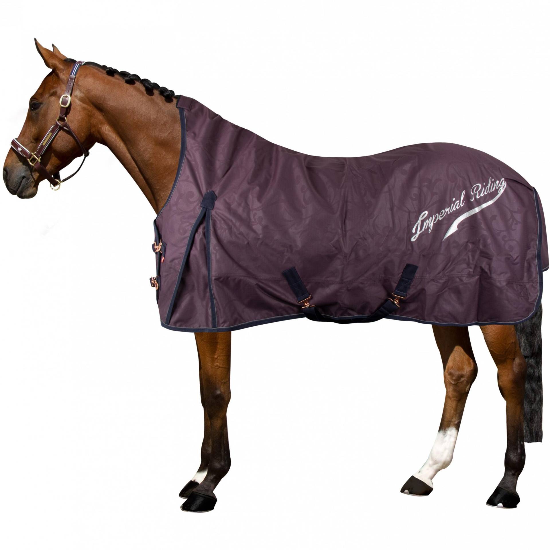 Outdoordecke 300g Füllung 600D IRHSuper-dry bordeaux von IMPERIAL RIDING