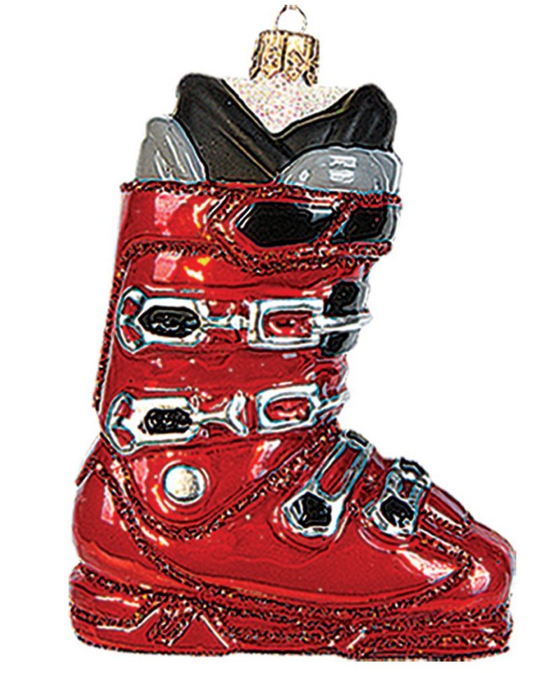 IMPULS Christbaumschmuck, Christbaumschmuck Glas Skischuhe 8cm rot IMPULS Christbaumschmuck, Christbaumschmuck Glas Skischuhe 8cm rot von IMPULS