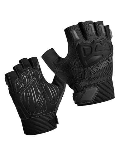 INBIKE Fahrradhandschuhe Herren Halbfinger MTB Handschuhe Mountainbike Sommer Kurz Rennrad Fahrrad Radhandschuhe Fingerlos Bekleidung Männer Damen Schwarz S INBIKE Fahrradhandschuhe Herren Halbfinger MTB Handschuhe Mountainbike Sommer Kurz Rennrad Fahrrad Radhandschuhe Fingerlos Bekleidung Männer Damen Schwarz S von INBIKE