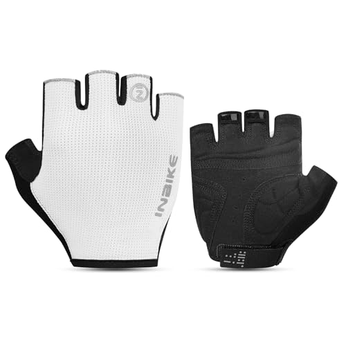 INBIKE Fahrradhandschuhe Herren Halbfinger Sommer MTB Handshcuhe Fahrrad Radsport Liecht Atmungsaktiv Reflektierend Cycling Gloves Schwarz Weiß M INBIKE Fahrradhandschuhe Herren Halbfinger Sommer MTB Handshcuhe Fahrrad Radsport Liecht Atmungsaktiv Reflektierend Cycling Gloves Schwarz Weiß M von INBIKE