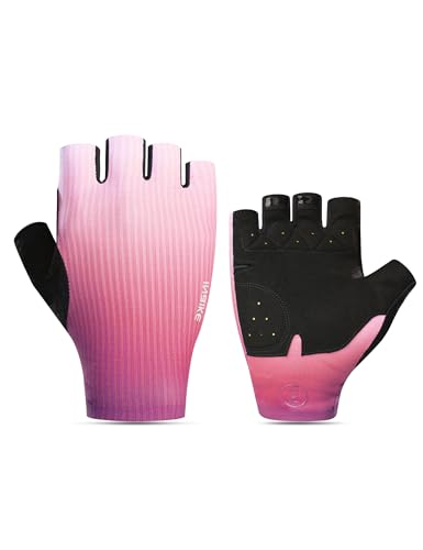 INBIKE Fahrradhandschuhe Sommer Halbfinger Kurz Fingerlos Fahrrad MTB Handschuhe für Moutainbike Sport Trainning Rennen Radfahren Rosa L INBIKE Fahrradhandschuhe Sommer Halbfinger Kurz Fingerlos Fahrrad MTB Handschuhe für Moutainbike Sport Trainning Rennen Radfahren Rosa L von INBIKE