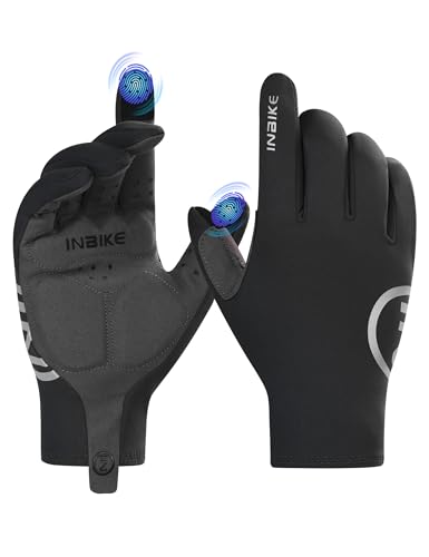 INBIKE Fahrradhandschuhe MTB Mountainbike Handschuhe Herren Damen Winterandschuhe Laufhandschuhe Thermo Handschuhe Warm Winddicht Anti-Slip Touchscrennfähig rutschfest SchwarzSchwarz,L INBIKE Fahrradhandschuhe MTB Mountainbike Handschuhe Herren Damen Winterandschuhe Laufhandschuhe Thermo Handschuhe Warm Winddicht Anti-Slip Touchscrennfähig rutschfest SchwarzSchwarz,L von INBIKE