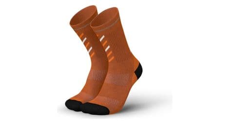 incylence merino rise orange socken von INCYLENCE