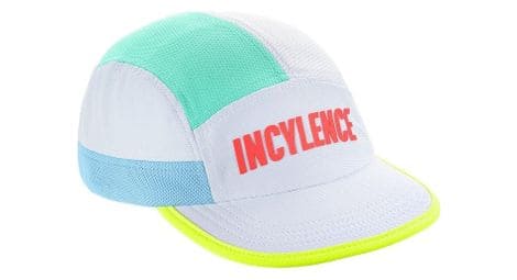 incylence signature running cap weis fluo blau von INCYLENCE