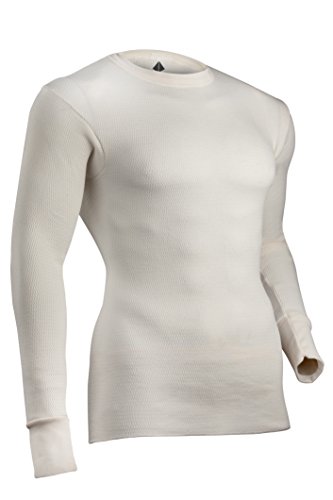 Indera Herren-Thermounterwäsche, groß, schwer, Raschel-Strick, natürlich, Größe L Indera Herren-Thermounterwäsche, groß, schwer, Raschel-Strick, natürlich, Größe L von INDERA