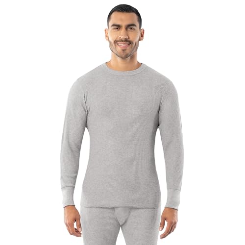 Indera Schweres Thermo-Unterhemd aus Baumwolle mit Waffelmuster für Herren Indera Schweres Thermo-Unterhemd aus Baumwolle mit Waffelmuster für Herren von INDERA