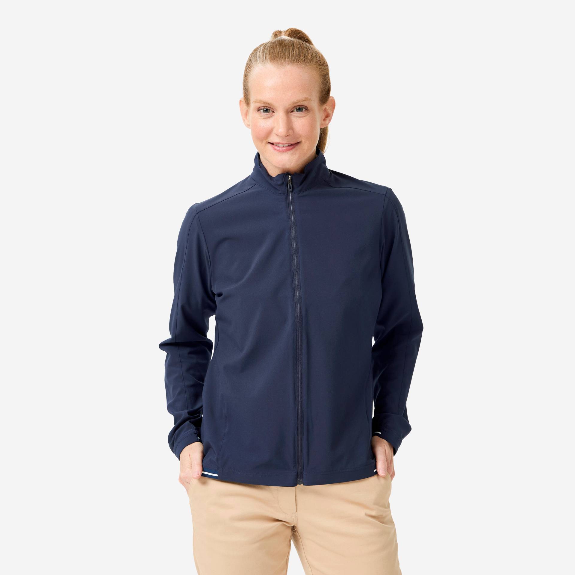 Damen Golf Windbreaker wasserabweisend - RW500 marineblau Damen Golf Windbreaker wasserabweisend - RW500 marineblau von INESIS