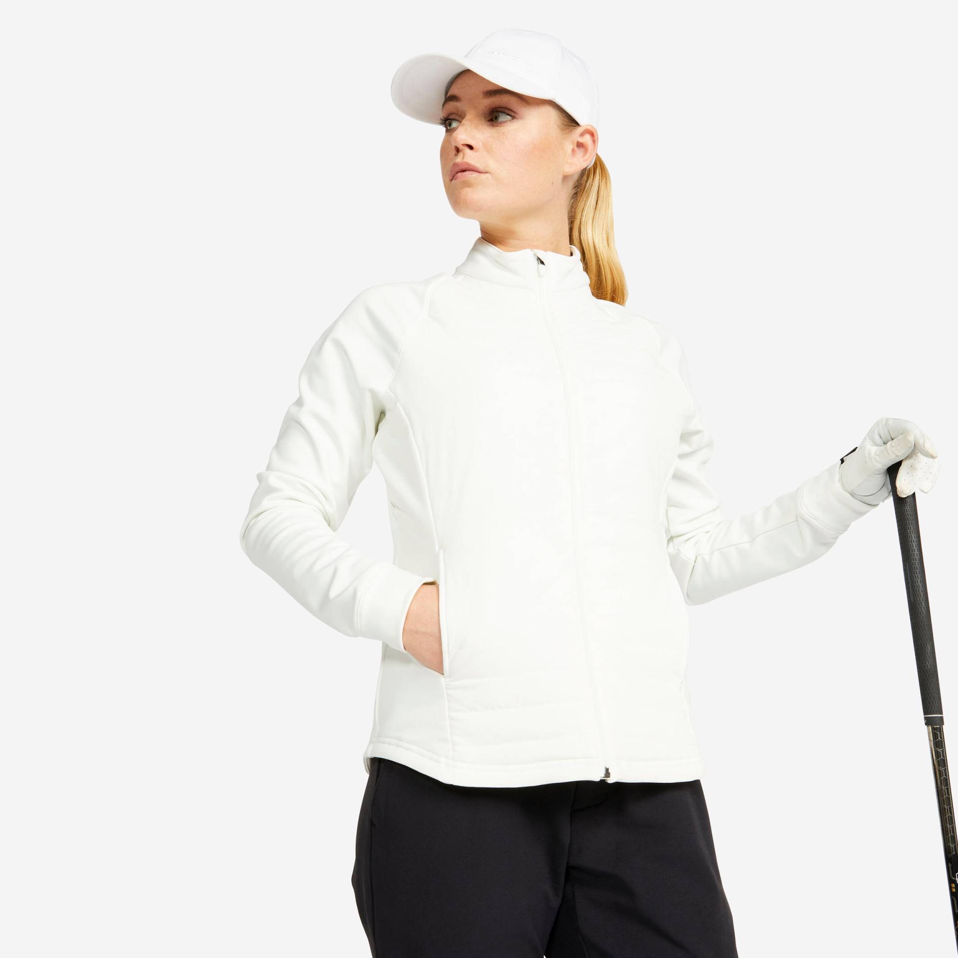 Damen Golf Winterjacke - CW500 weiss Damen Golf Winterjacke - CW500 weiss von INESIS