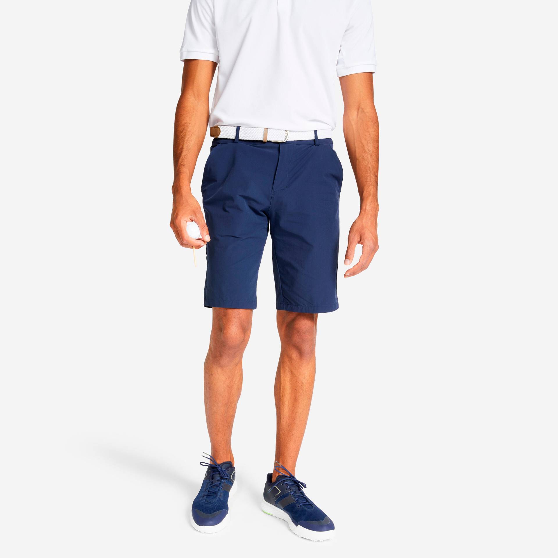 Herren Bermuda Shorts - WW500 marineblau von INESIS