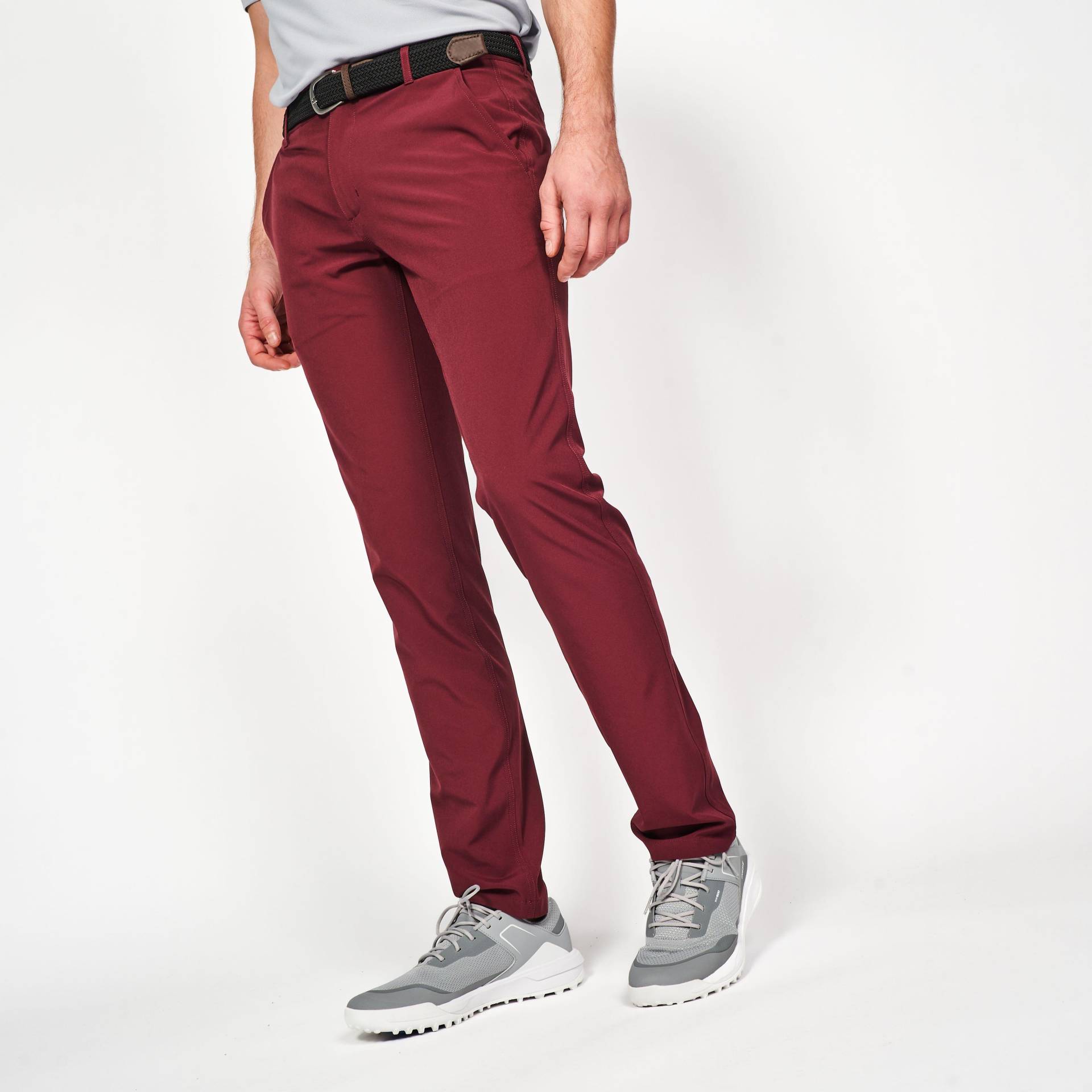 Golfhose Herren - WW500 bordeaux von INESIS