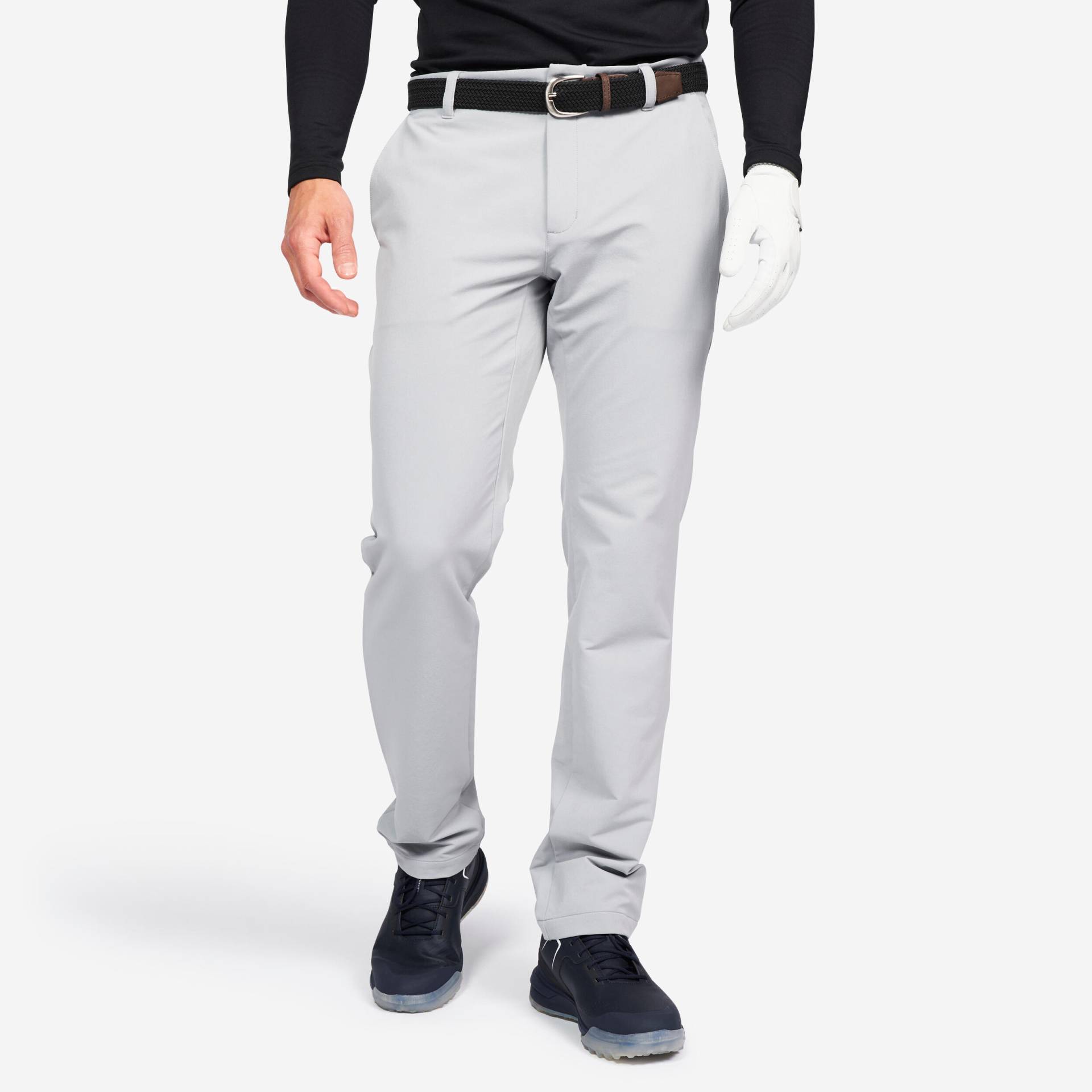 Herren Golf Hose warm - CW500 grau von INESIS