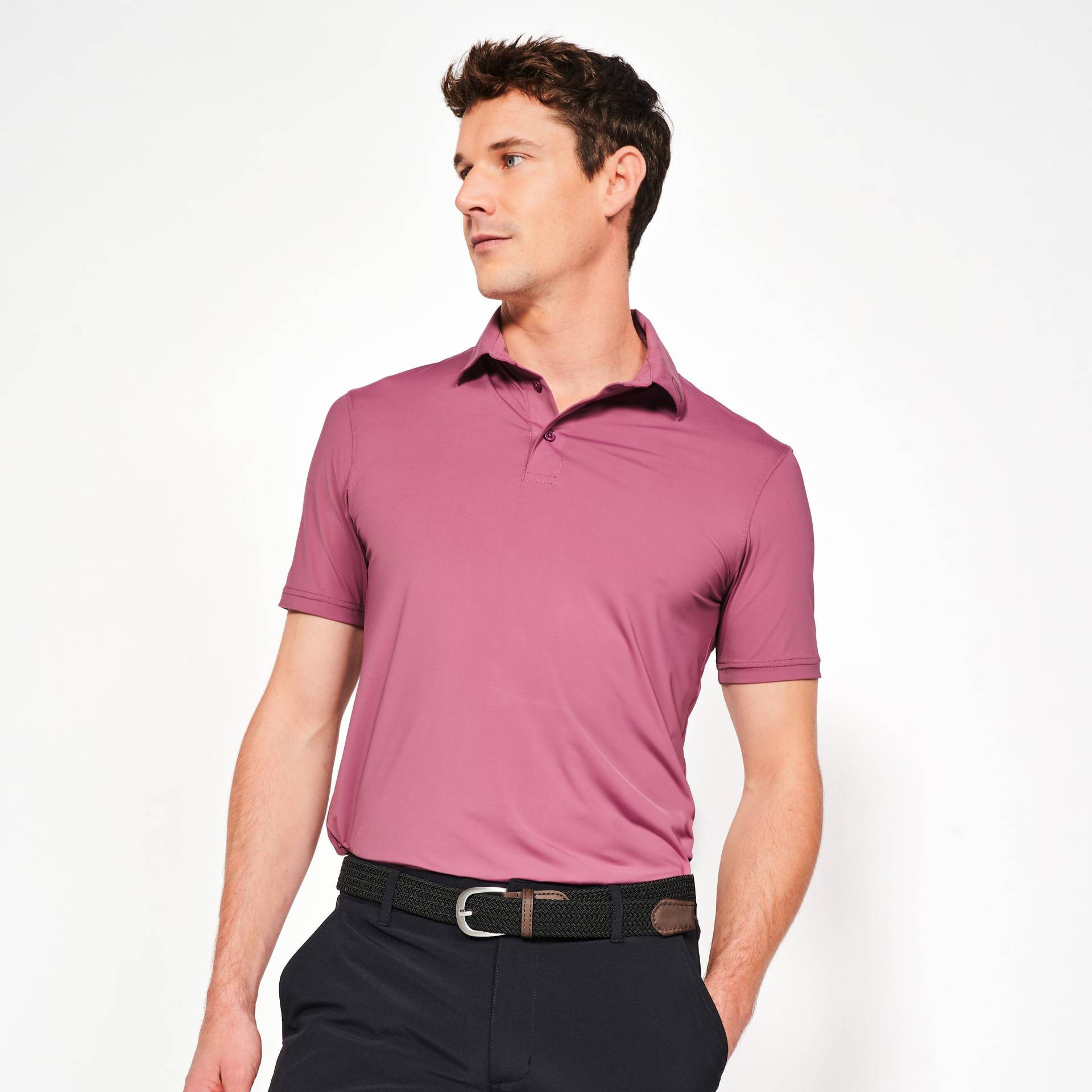 Herren Golf Funktions-Poloshirt - WW900 traube Herren Golf Funktions-Poloshirt - WW900 traube von INESIS