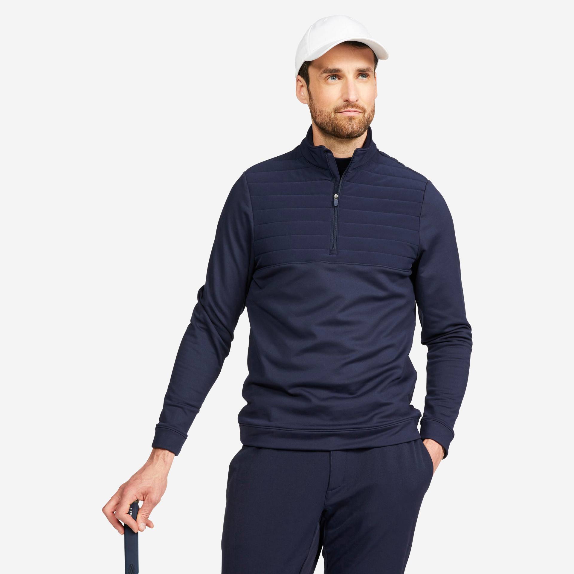 Herren Golf Sweatshirt - CW500 marineblau Herren Golf Sweatshirt - CW500 marineblau von INESIS