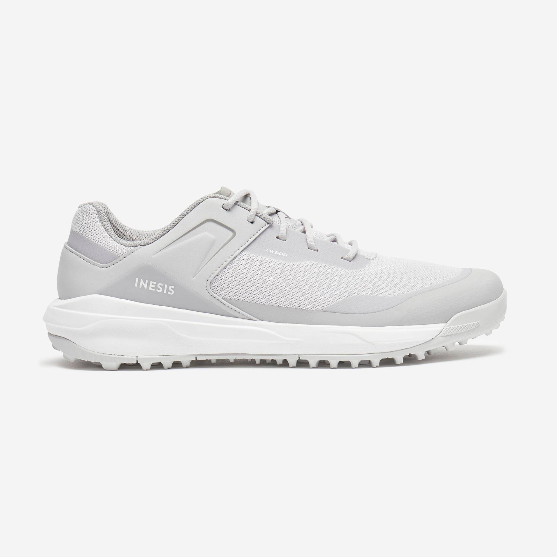 Herren Golfschuhe atmungsaktiv - WW500 hellgrau Herren Golfschuhe atmungsaktiv - WW500 hellgrau von INESIS